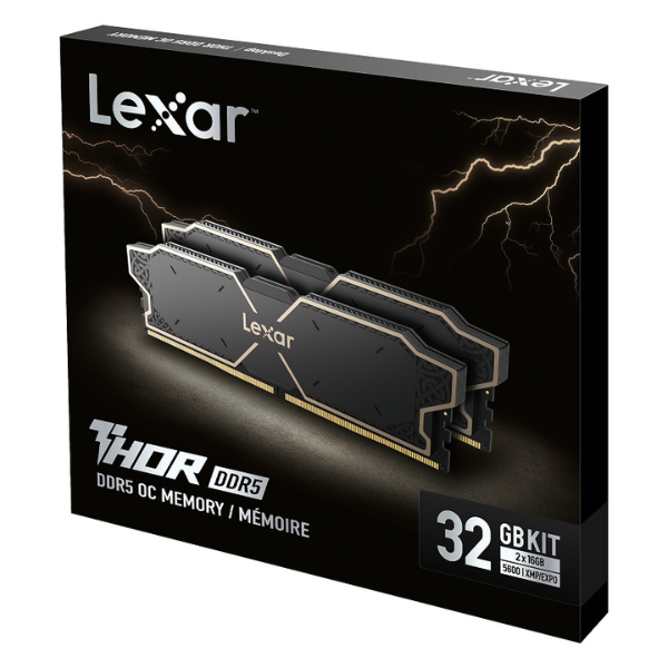 RAM Lexar Thor DDR5 32GB (2x16GB) Bus 6000 XMP/EXPO RGD (LD5U16G60C32LG-RGD)