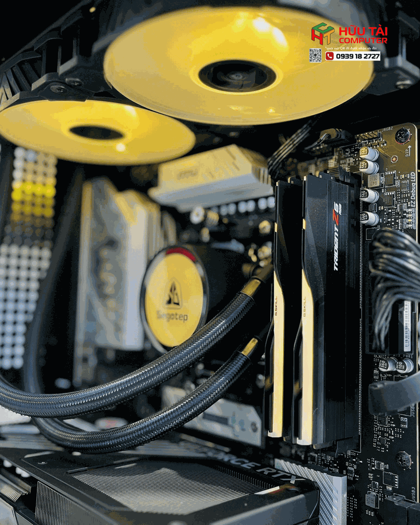 FULL  PC  HTC JONSBO TK-1 RTX 5060Ti V2 (B650M WIFI, RYZEN 7 7800X3D, RTX 5060 Ti, 32GB/60000 DDR5, 1TB NVME, 850W)