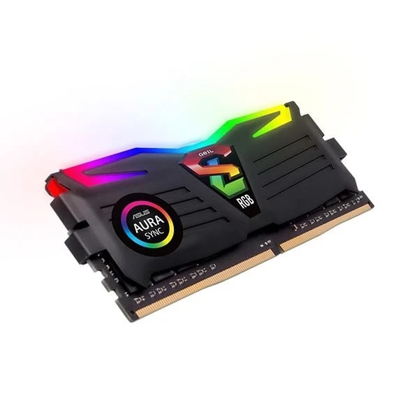 Ram GEIL SUPER LUCE RGB 8GB (1x8GB) 3200Mhz DDR4 Black