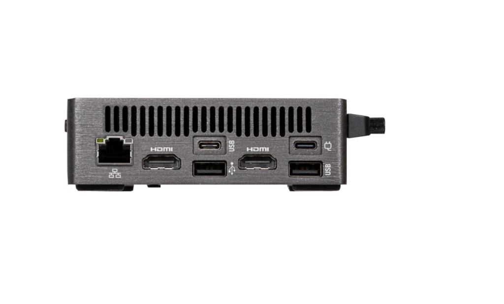 GIGABYTE BRIX (GB-BRU5-225H) Ultra5 225H/2xD5-6400 /2xNVMe/2xHDMI/1xUSB4/WF7/BT/1xLAN/VESA/nOS/ĐEN