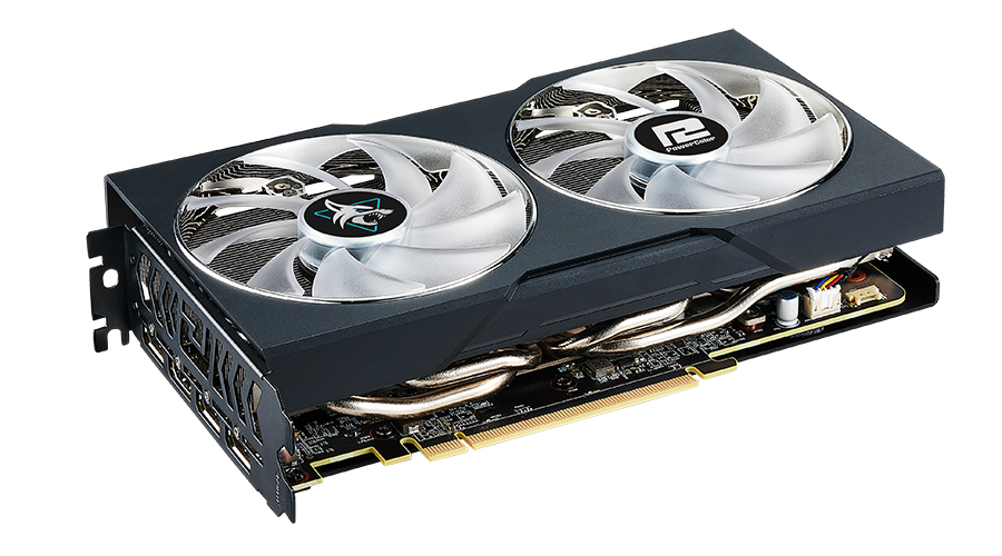 PowerColor Hellhound AMD Radeon RX 7600XT Graphics Card 16GB GDDR6