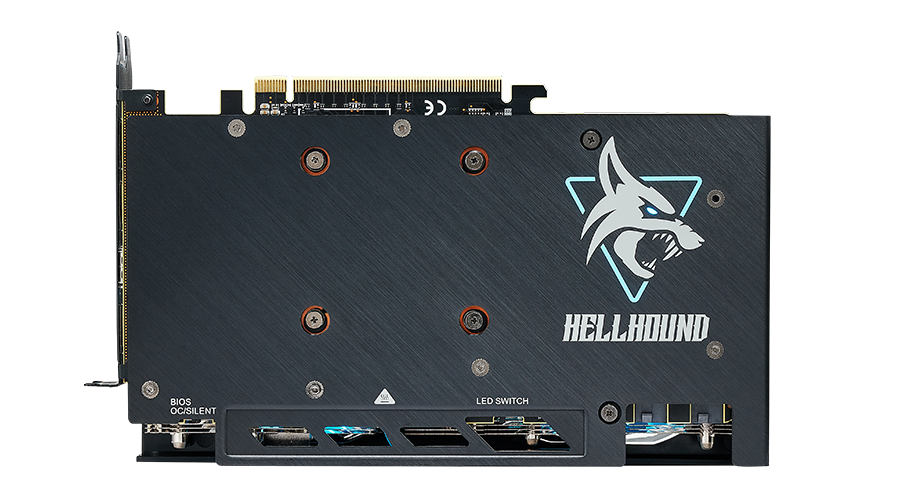 PowerColor Hellhound AMD Radeon RX 7600XT Graphics Card 16GB GDDR6
