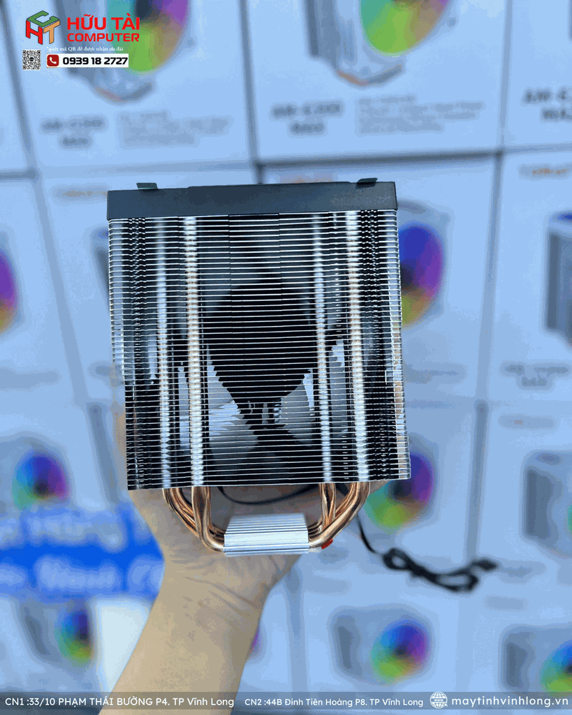 TẢN NHIỆT TOMATO AM6300 MAX BLACK ( VÔ CỰC)
