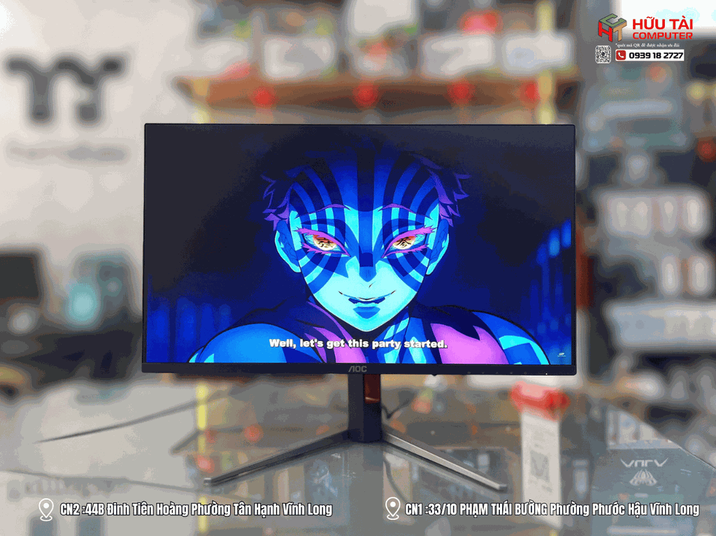 Màn hình LCD AOC 25G4K 25'' FHD IPS 420Hz 0.3ms