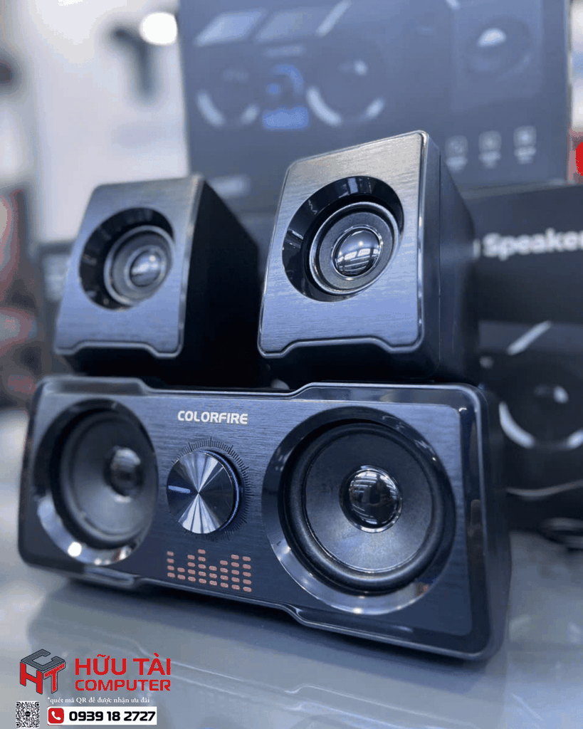 LOA COLORFIRE 3D RGB đen FS-D3101 có dây