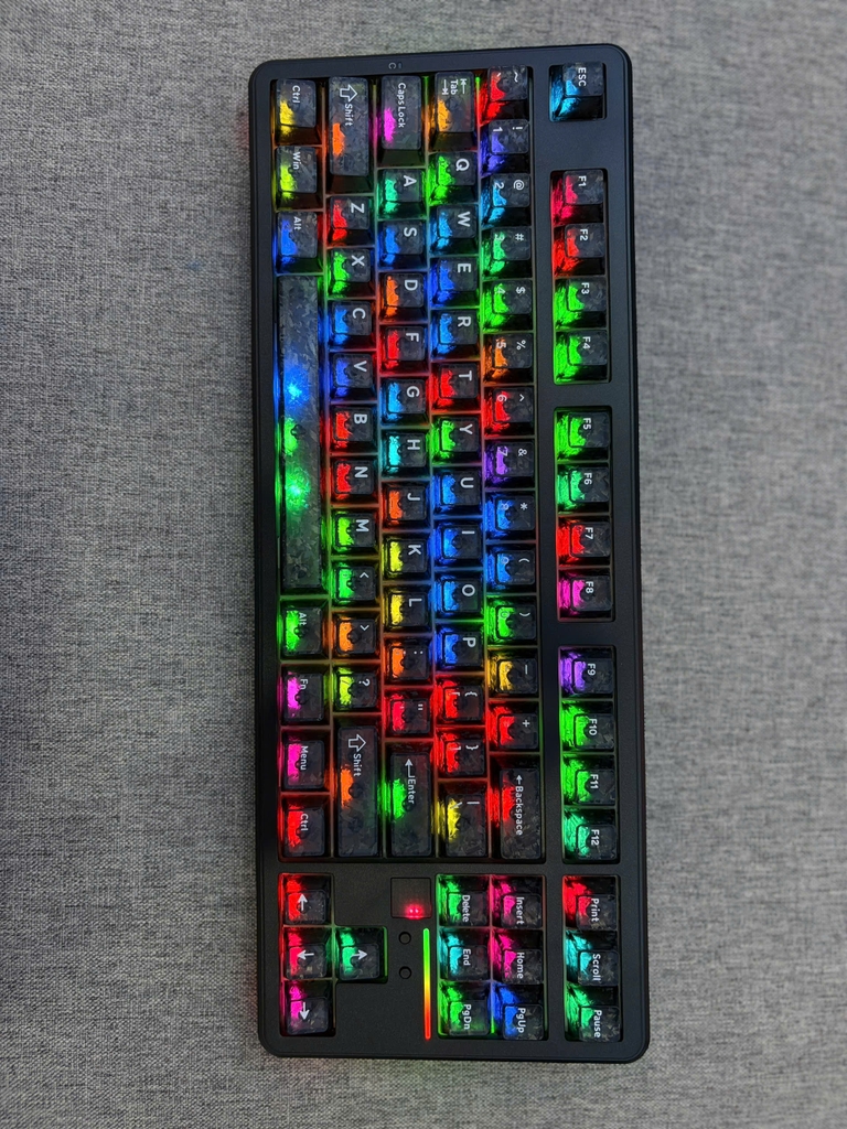 Bàn Phím Cơ Attack Shark X87 Ultra 3 Mode 8KHz, Megalodon Switch, Hot-Swap, LED RGB, 10000mAh