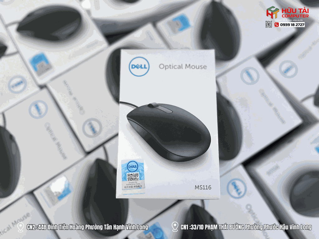 Chuột Có Dây Dell MS116