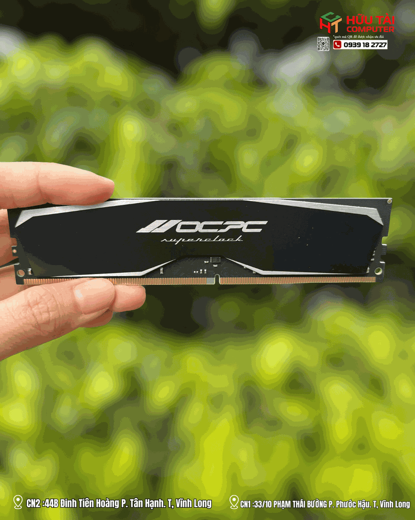 RAM DDR4 OCPC SUPERCLOCK 16GB/3200MHz (MMSC16GD432C22-I)(16GBx1)