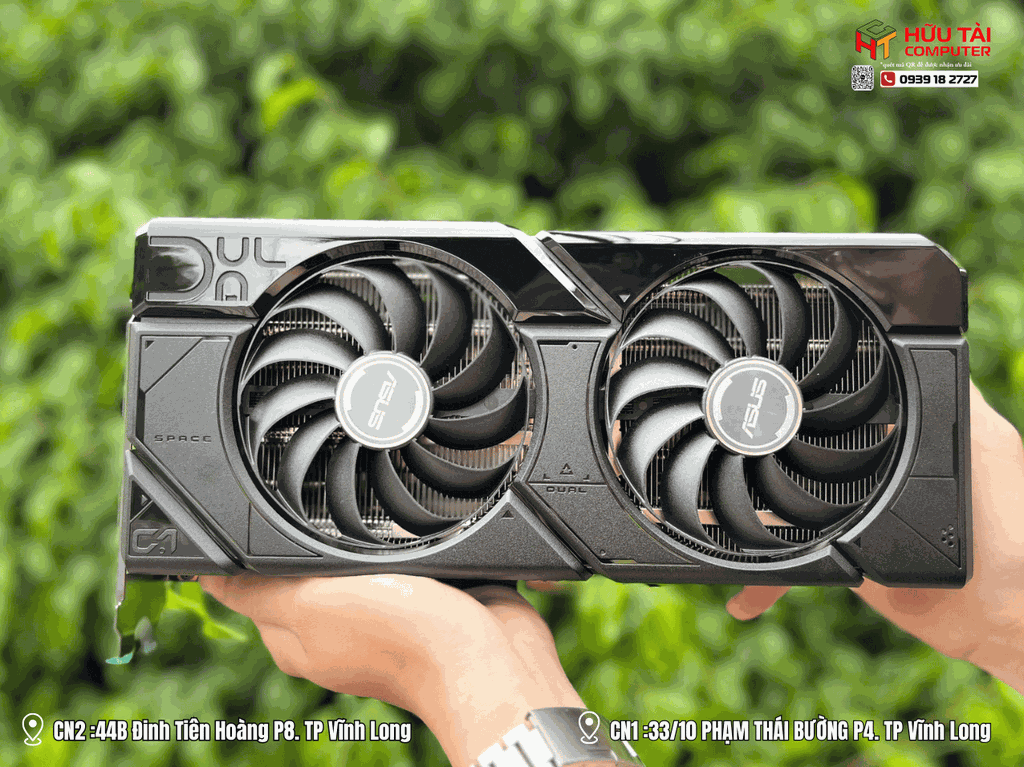 Card màn hình ASUS Dual Radeon RX 7800 XT OC Edition 16GB GDDR6