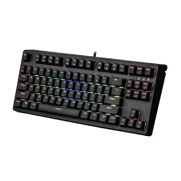Bàn phím cơ E-DRA EK387 RGB Huano Blue switch Version 2021