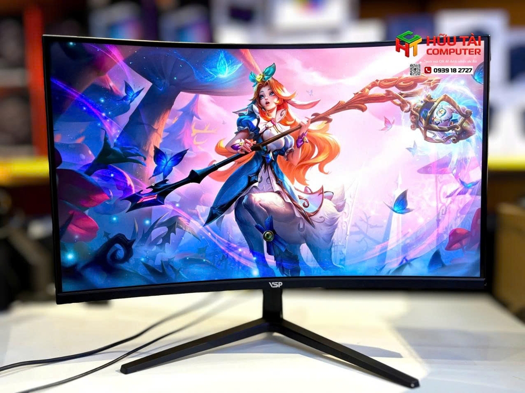 Màn hình Cong VSP VG325CQ 31.5 inch 2K VA 165Hz 1ms