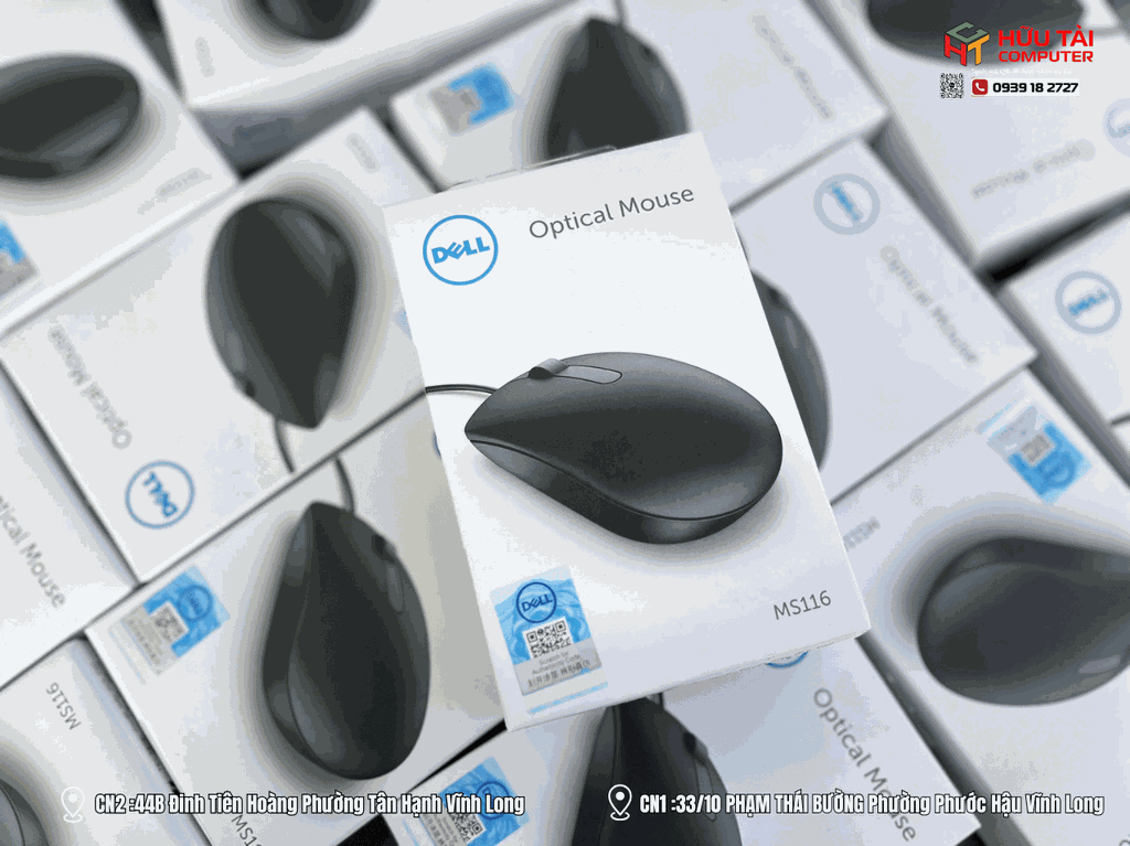 Chuột Có Dây Dell MS116