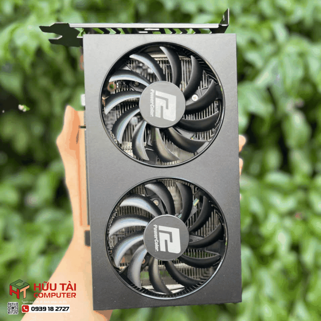 VGA PowerColor Radeon Fighter RX 6500 XT 4GB GDDR6 AXRX-6500XT-4GBD6-DH/OC