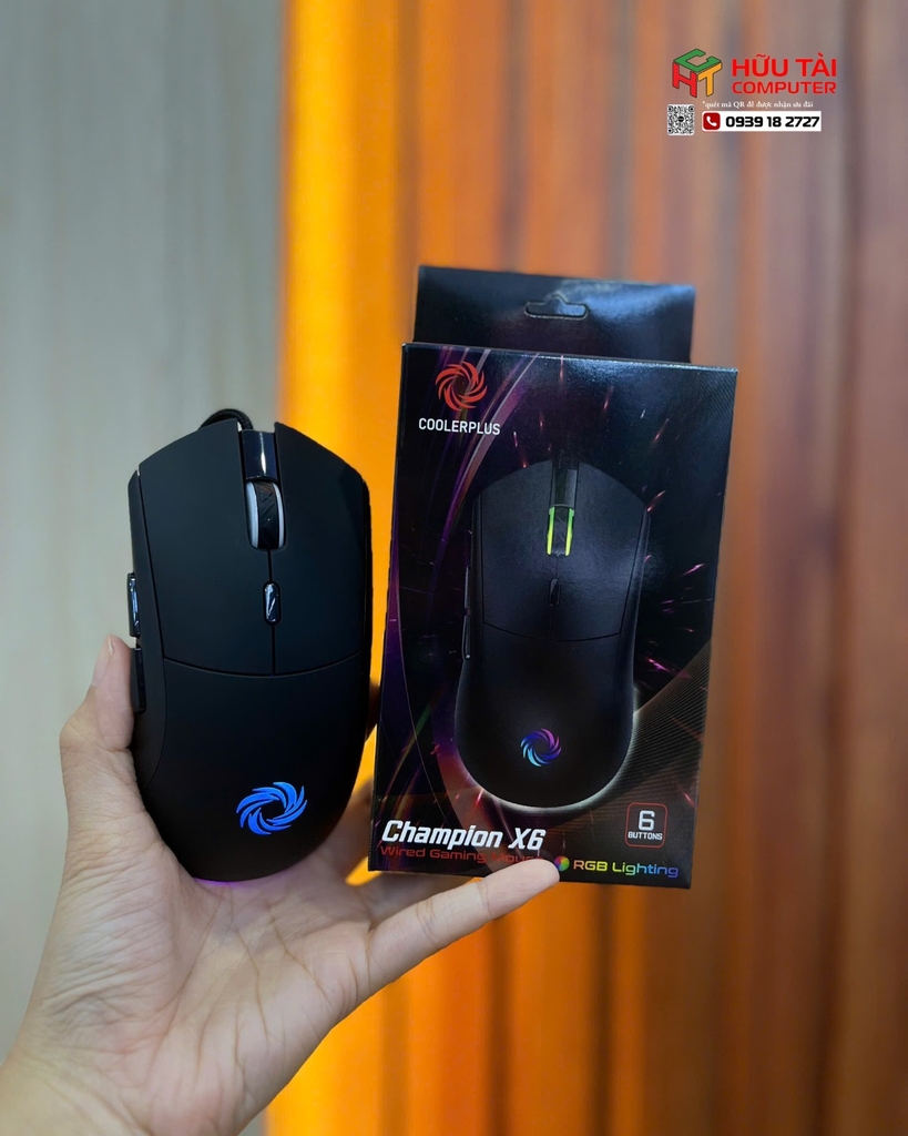 Chuột Gaming Có Dây Coolerplus X6 Champion