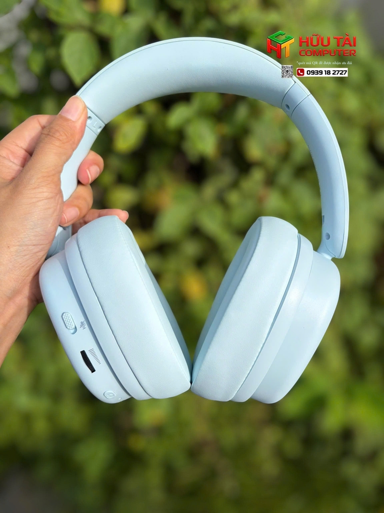 Tai Nghe Gaming Không Dây AULA G7 Pro Blue (Âm Thanh Vòm 7.1, Mic Chống Ồn AI, Đèn RGB)