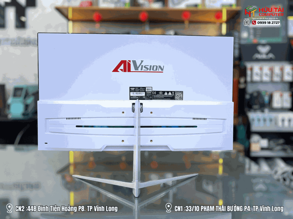 MÀN HÌNH CONG AIVISION A245FC (24INCH | FHD | VA | 100HZ | 5MS) - WHITE
