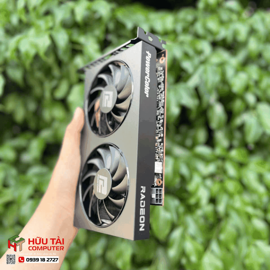 VGA PowerColor Radeon Fighter RX 6500 XT 4GB GDDR6 AXRX-6500XT-4GBD6-DH/OC