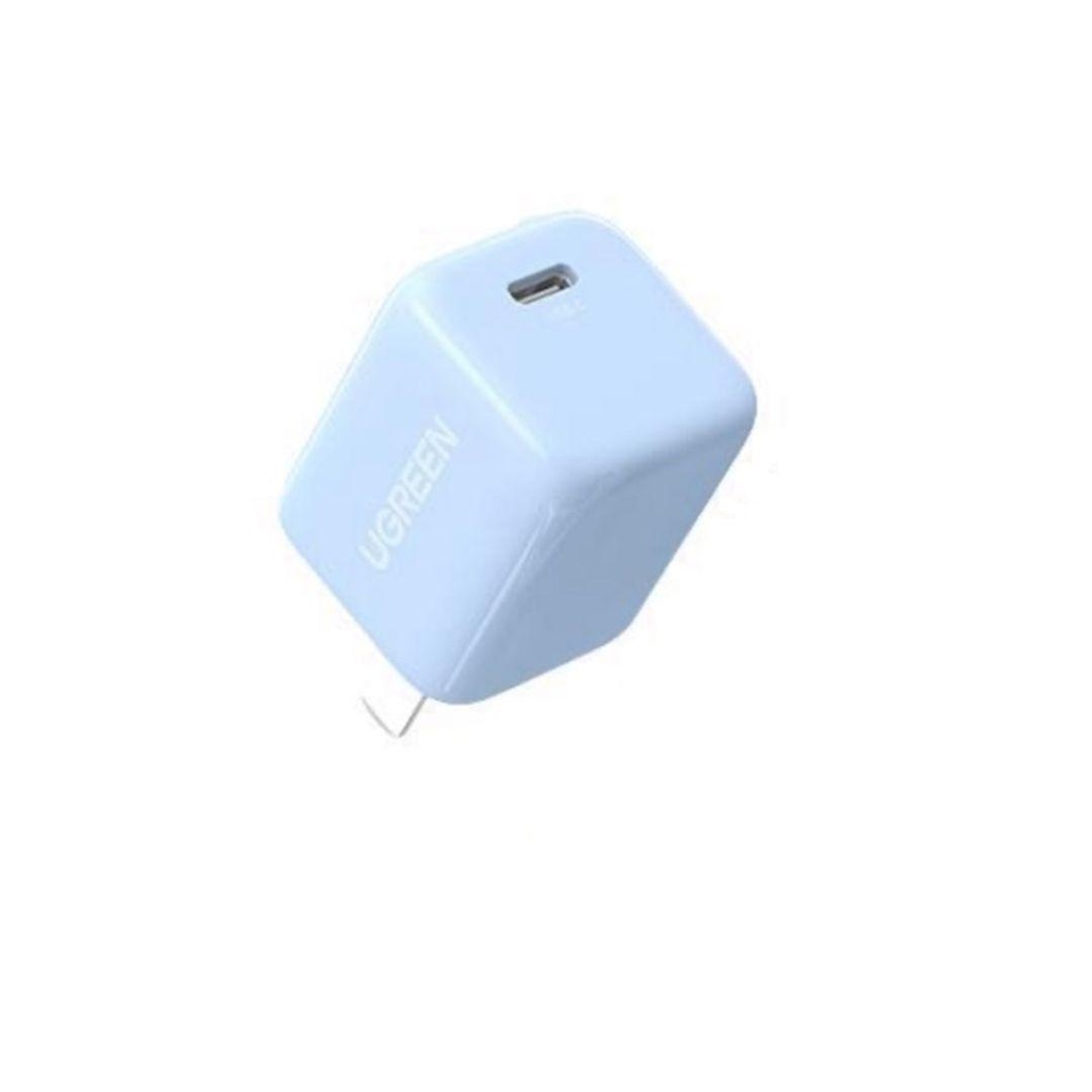 Ugreen 60899 20W Màu Xanh dương Bộ Sạc nhanh QC4.0 PD 3.0 USB Type-C chuẩn cắm US CD249 20060899