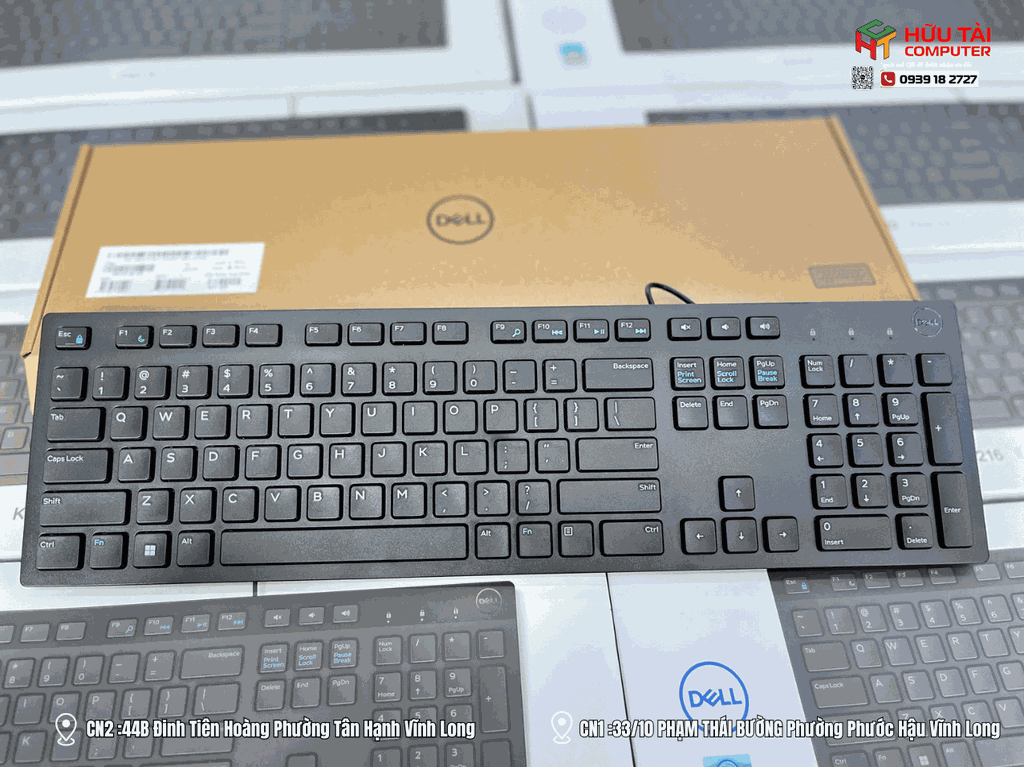 Bàn Phím Có Dây Dell KB216