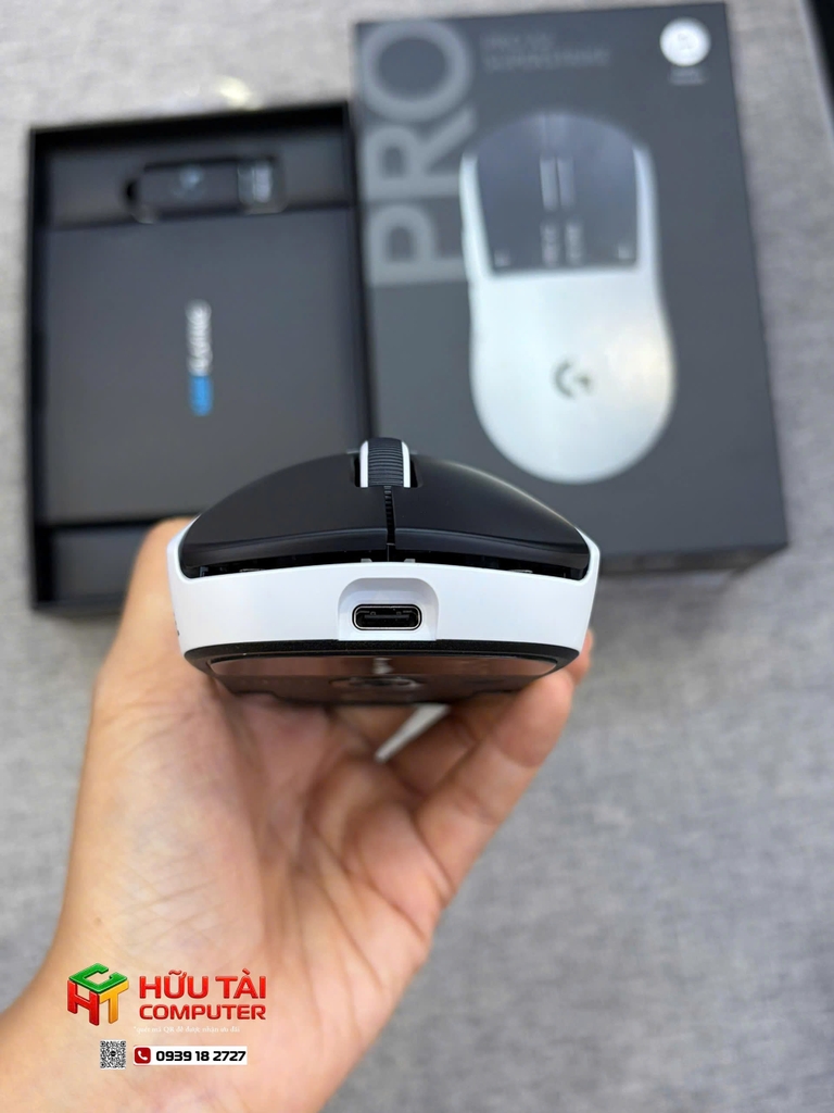 Chuột gaming không dây Logitech Pro X2 Superstrike Lightspeed