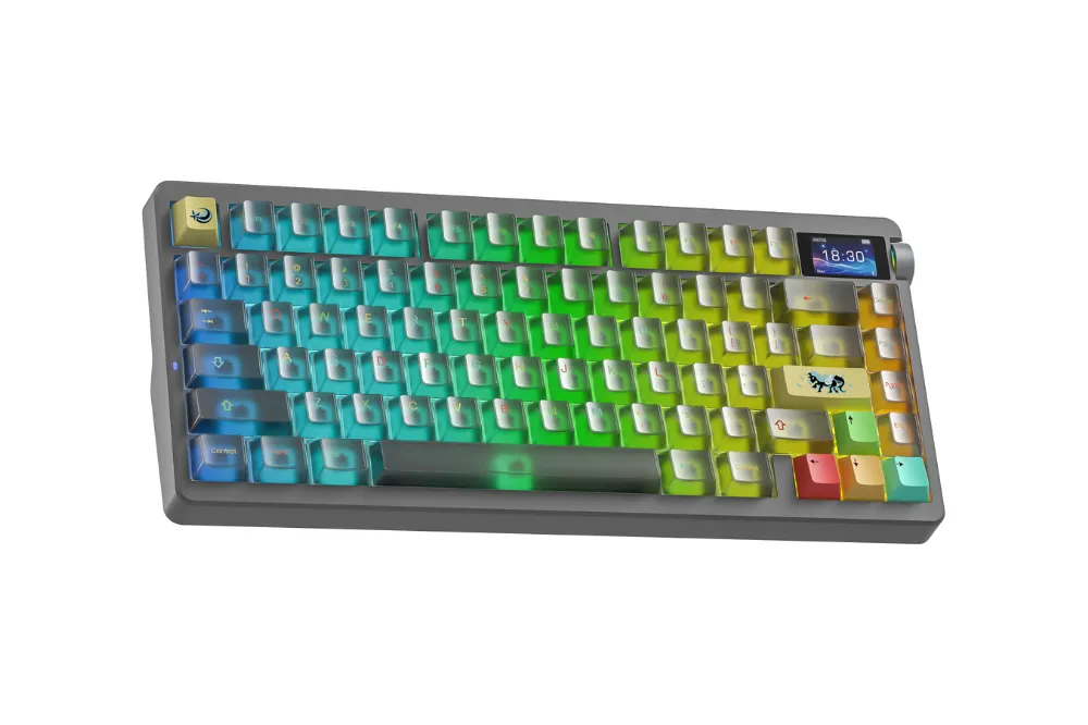 AULA NOVA75 (3527) BÀN PHÍM CƠ GAMING 3 MODE (Phiên bản màu Đen/ Dream Sakura Switch)