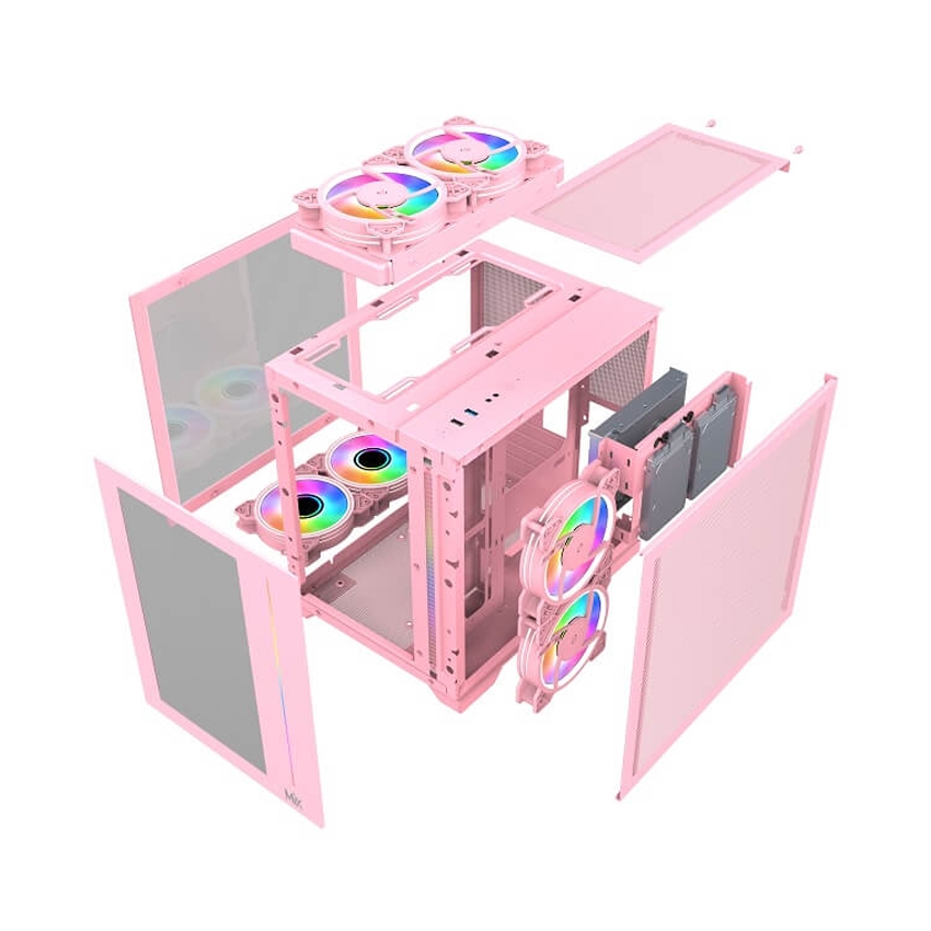 CASE MIK LV12 MINI ELITE - PINK