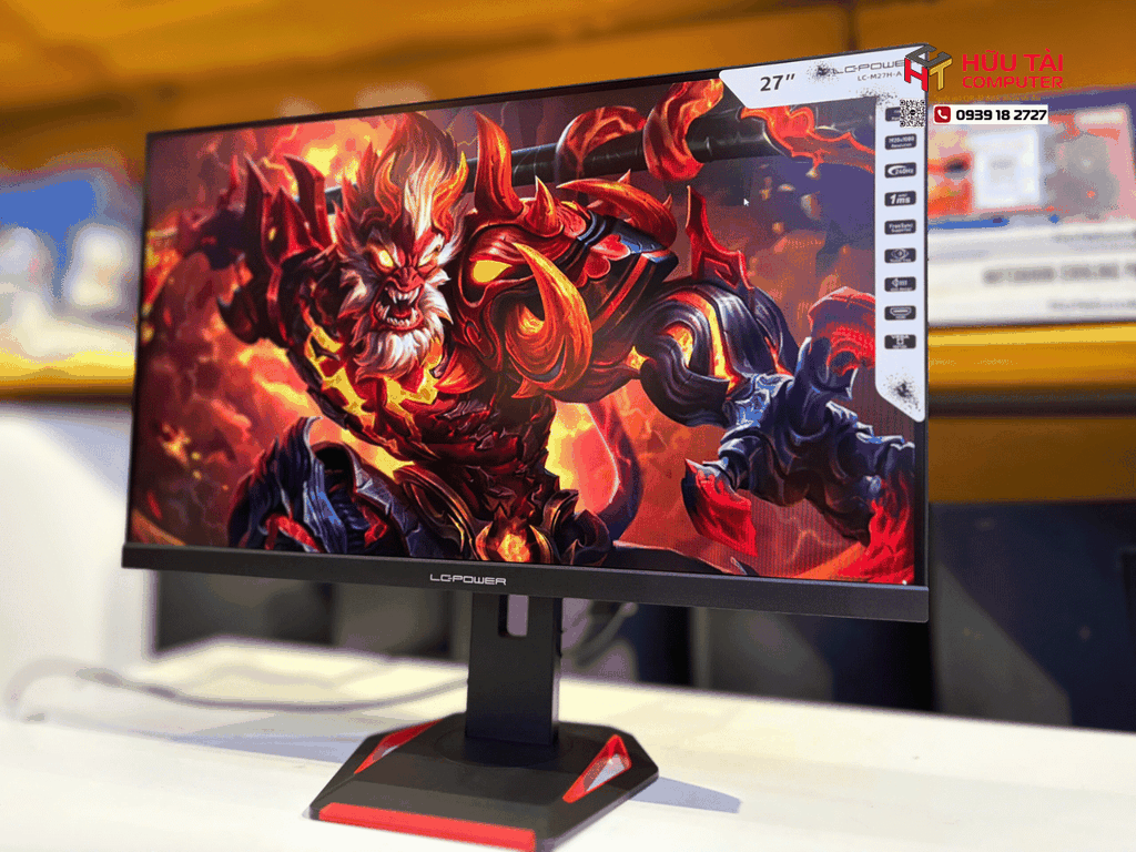 MÀN HÌNH LCD LC POWER 27inch LC-M27H-A RGB IPS FHD 240Hz