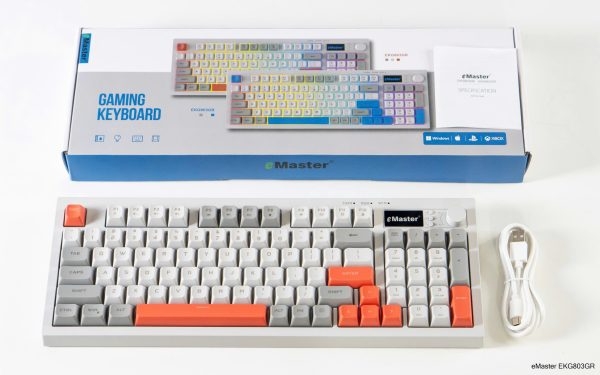 BÀN PHÍM SILENT EMASTER EKG803GR/EKG803GB