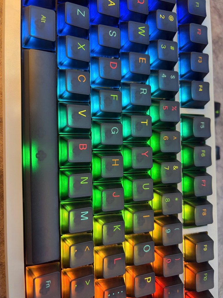 AULA NOVA75 (3527) BÀN PHÍM CƠ GAMING 3 MODE (Phiên bản màu Đen/ Dream Sakura Switch)