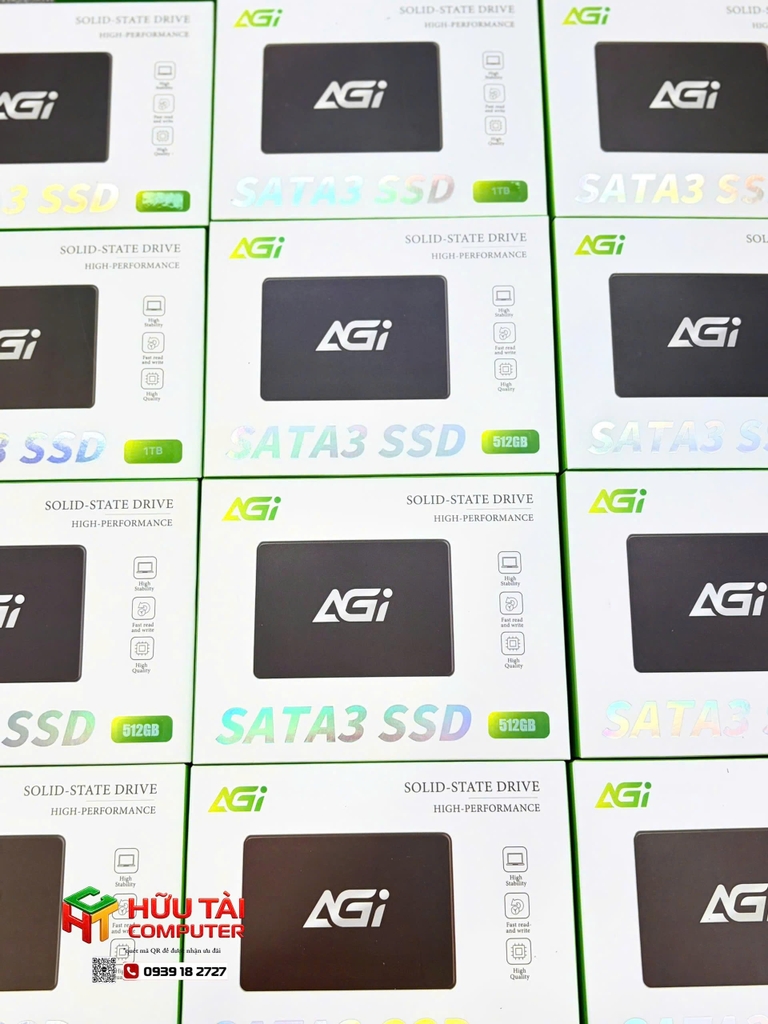 Ổ Cứng SSD AGI Sata AI238 512GB 1TB 2.5 inch