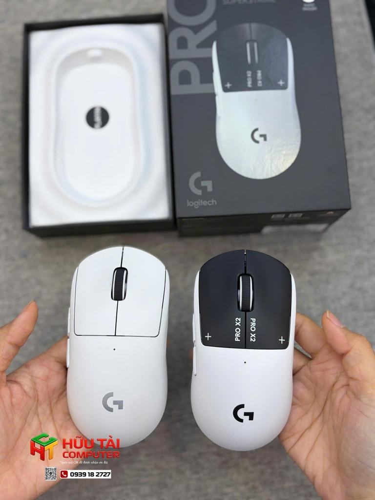 Chuột gaming không dây Logitech Pro X2 Superstrike Lightspeed