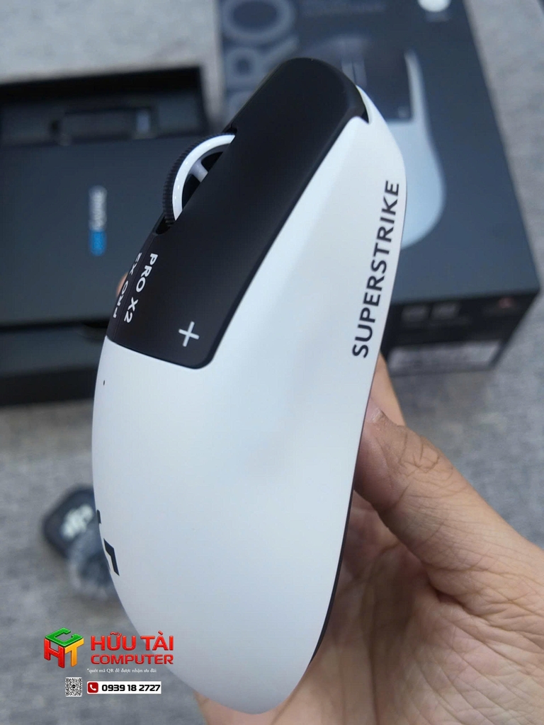 Chuột gaming không dây Logitech Pro X2 Superstrike Lightspeed