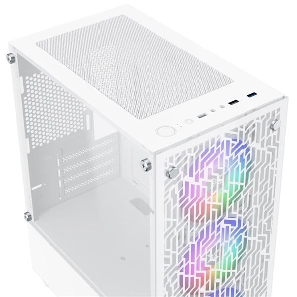 Case Xigmatek NYX Arctic 3F (EN40337) Tặng Kèm 3 Fan Led