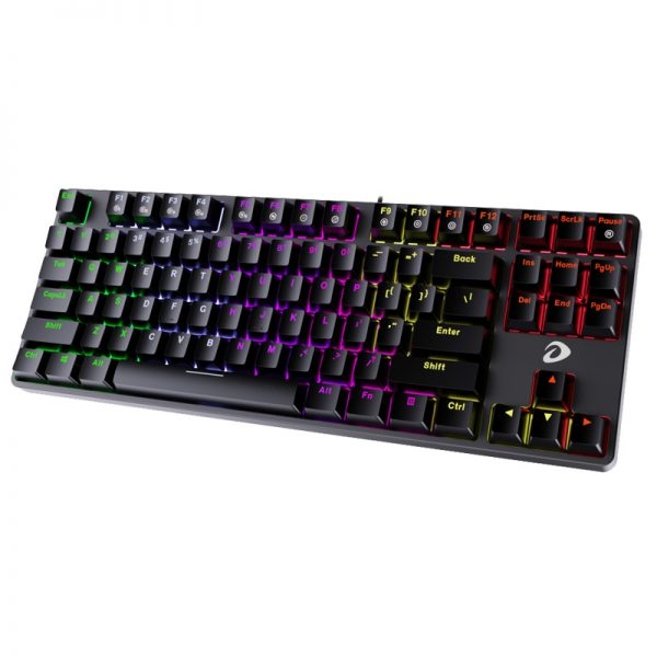Bàn phím cơ Gaming DAREU EK87 – Black Red (Multi-LED)