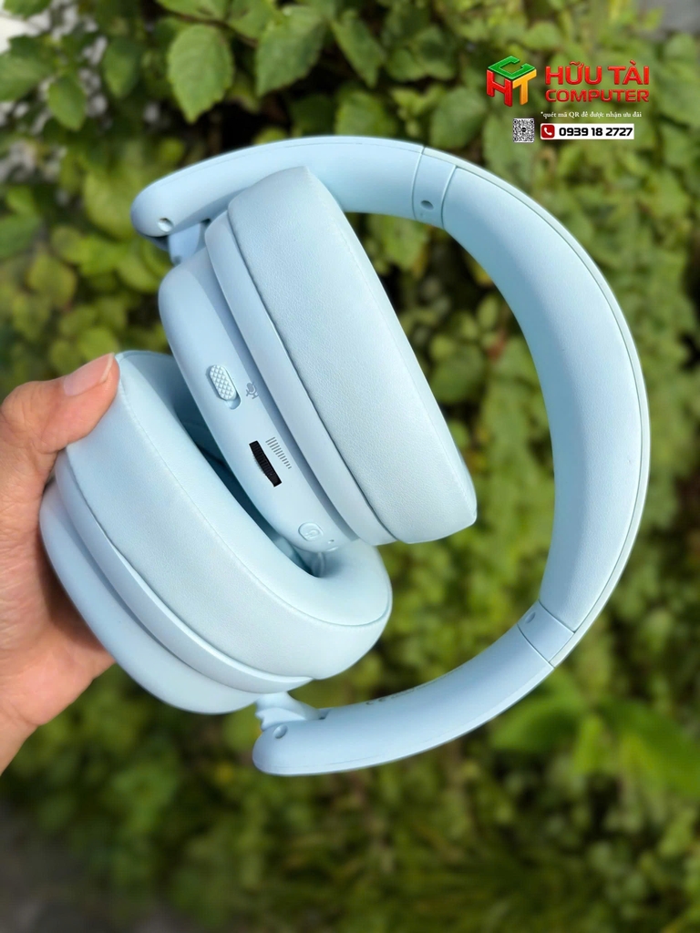 Tai Nghe Gaming Không Dây AULA G7 Pro Blue (Âm Thanh Vòm 7.1, Mic Chống Ồn AI, Đèn RGB)