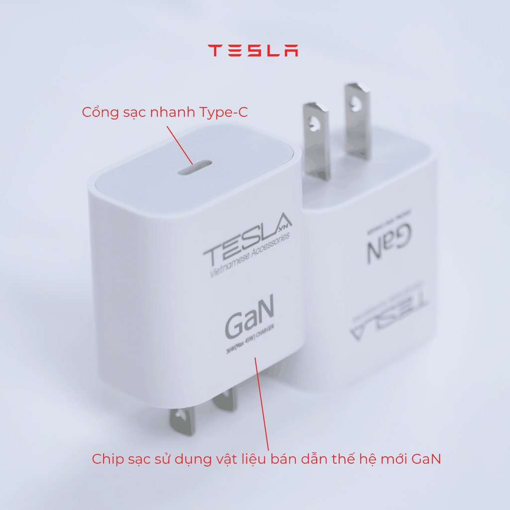 CỦ SẠC NHANH ĐIỆN THOẠI TESLA TL12