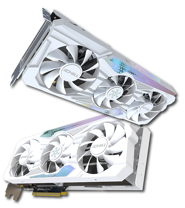 Card màn hình INNO3D GeForce RTX 4060 Ti iChill X3 8GB GDDR6 (WHITE)
