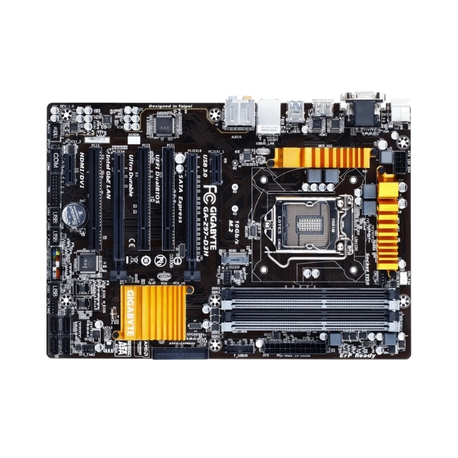 Mainboard GIGABYTE GA Z97-D3H (Intel Z97, LGA 1150, 4 x DDR3, ATX)