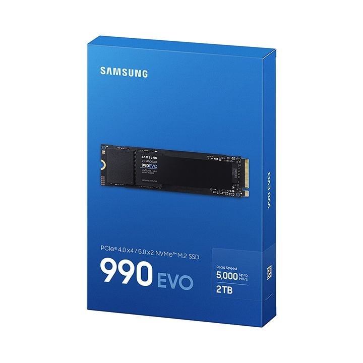 Ổ cứng SSD Samsung 990 EVO Plus 1TB M.2 NVMe M.2 2280 PCIe Gen4.0 x4/5.0 x2 MZ-V9S1T0BW
