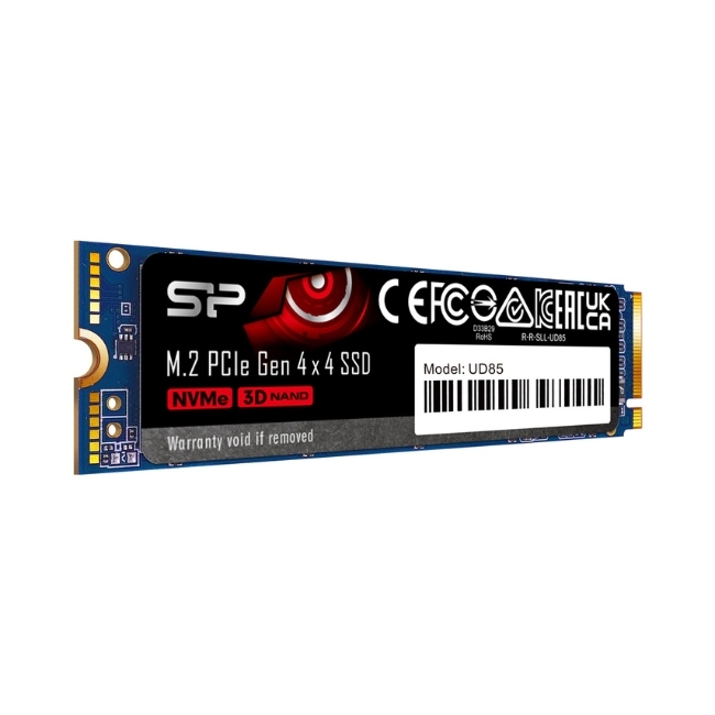 Ổ cứng Silicon Power UD85 500GB PCIe NVMe Gen 4×4 M.2 SSD SP500GBP44UD8505