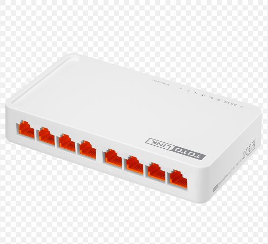Switch Totolink S808G (Gigabit (1000Mbps)/ 8 Cổng/ Vỏ Nhựa)