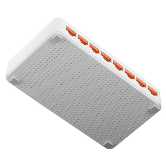 Switch Totolink S808G (Gigabit (1000Mbps)/ 8 Cổng/ Vỏ Nhựa)