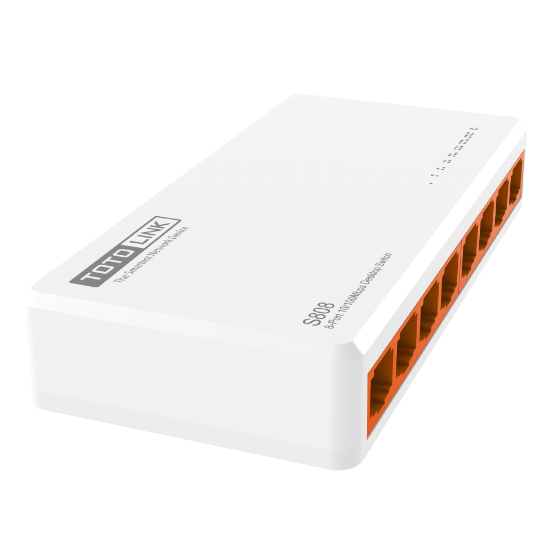 Switch Totolink S808 (10/100Mbps/ 8 Cổng/ Vỏ Nhựa)