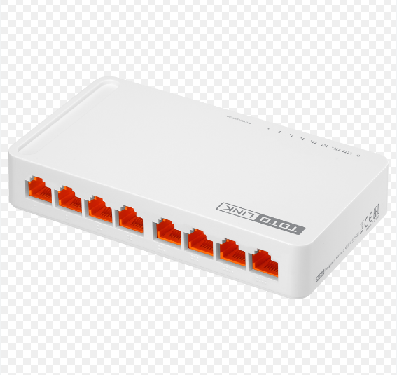 Switch Totolink S808 (10/100Mbps/ 8 Cổng/ Vỏ Nhựa)