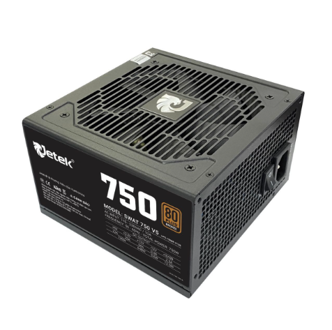 Nguồn Jetek SWAT 750W Bronze 80 Plus