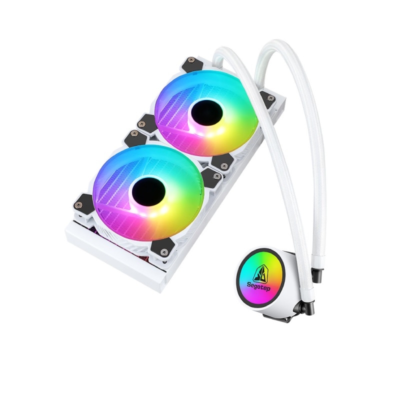 Tản Nhiệt Nước Segotep BEICED 240 RGB White