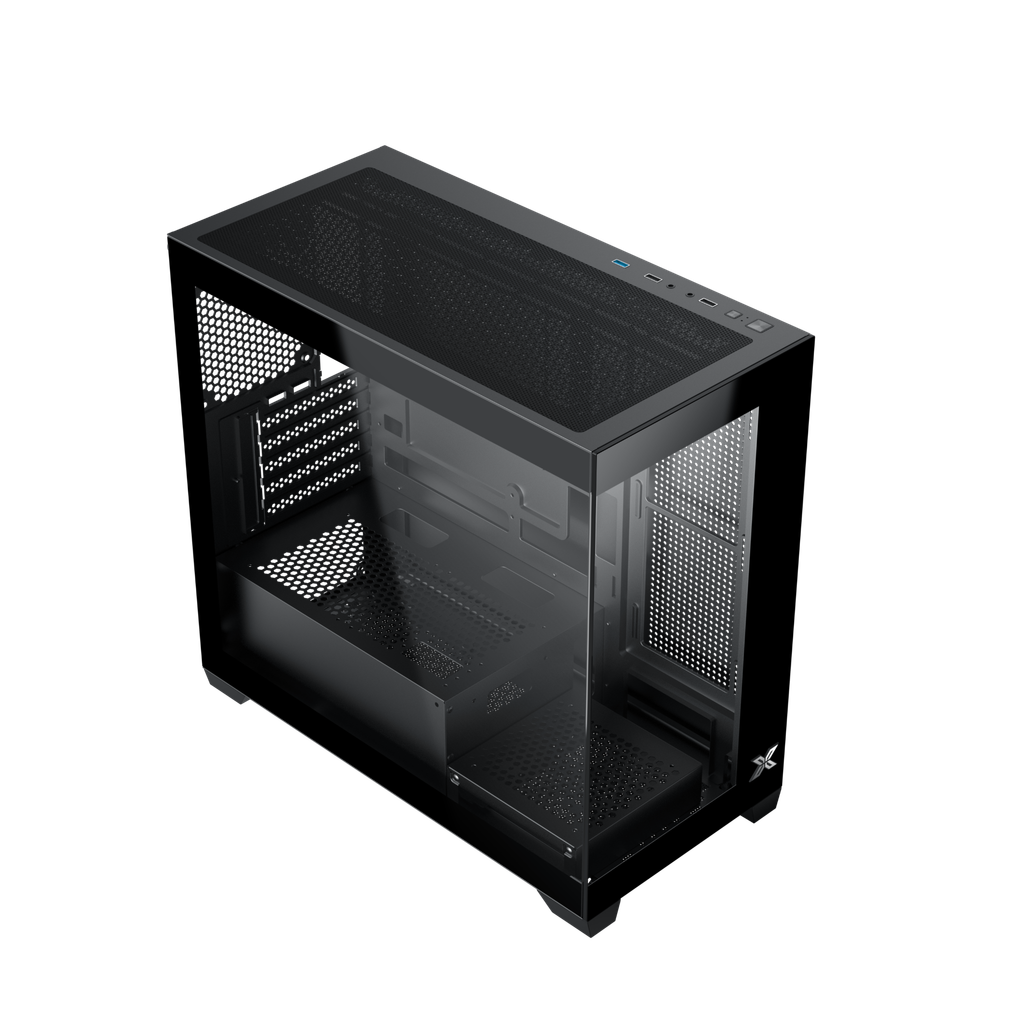 CASE XIGMATEK BLAST M (M-ATX) ĐEN KHÔNG FAN