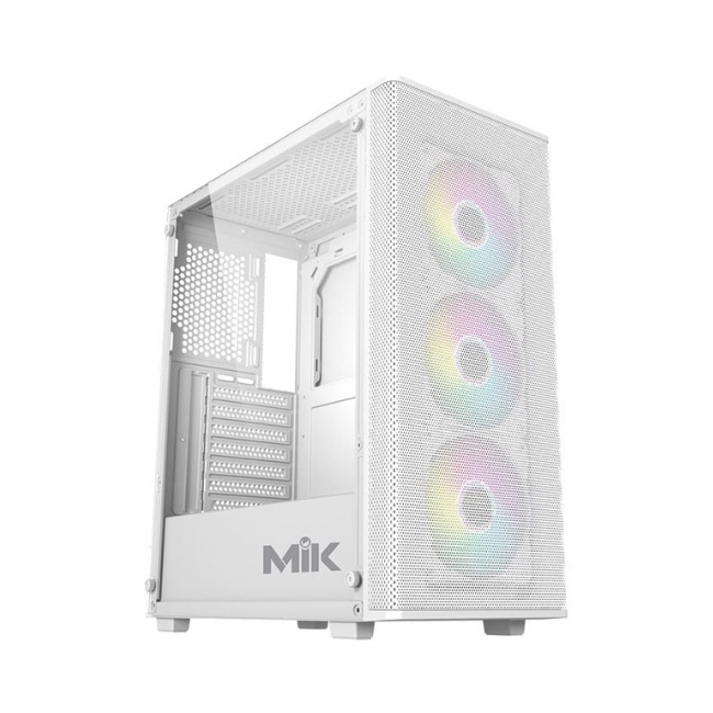 Vỏ Case Máy Tính MIK AION 3FA Đen | Trắng