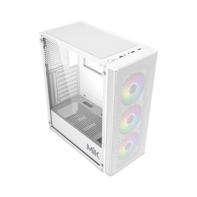 Vỏ Case Máy Tính MIK AION 3FA Đen | Trắng