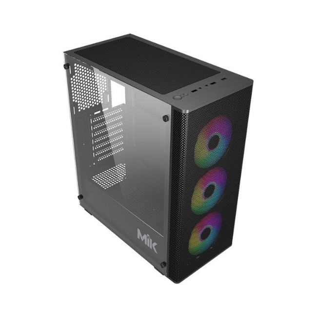 Vỏ Case Máy Tính MIK AION 3FA Đen | Trắng